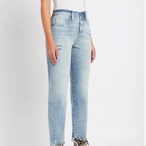 Frame Le Original Denim Light Wash High-Rise Straight ankle length Jeans size 26